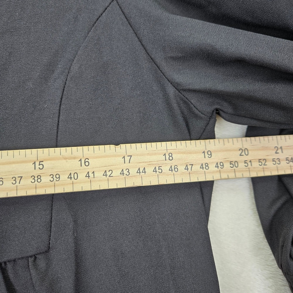 Tuckernuck Pomander Place Kenzo Black‎ Tiered Dress Medium Smocked Designer - Picture 7 of 11